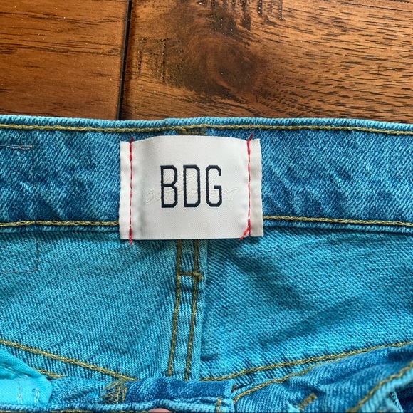 BDG High-Waisted Cowboy Jean – Turquoise - Picture 7 of 7